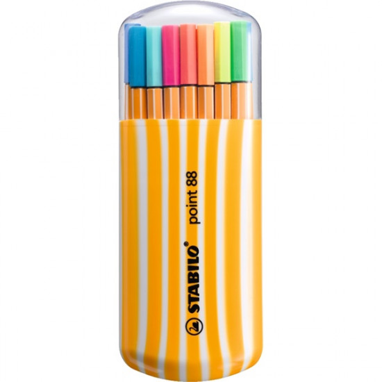 Stabilo Point 88 Zebrui neon 15+5db-os vegyes színű tűfilc készlet (8820-022) Stabilo Point 88 Zebrui neon 15+5db-os vegyes színű tűfilc készlet (8820-022)