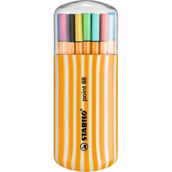 Stabilo Point 88 Zebrui 20db-os vegyes színű tűfilc készlet (8820-02) Stabilo Point 88 Zebrui 20db-os vegyes színű tűfilc készlet (8820-02)