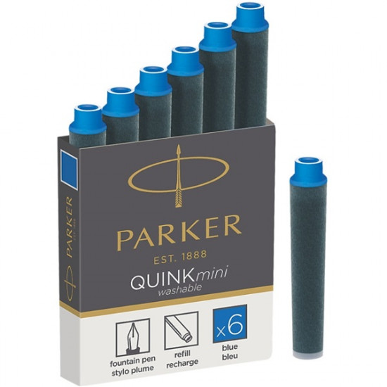 Parker Royal 6db rövid kék tintapatron (7190027001) Parker Royal 6db rövid kék tintapatron (7190027001)