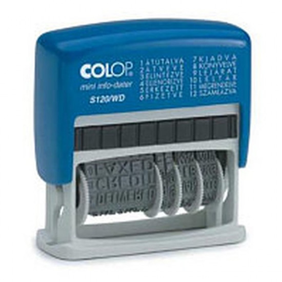 Colop S 120/WD dátumos szóbélyegző BL (01113300) Colop S 120/WD dátumos szóbélyegző BL (01113300)