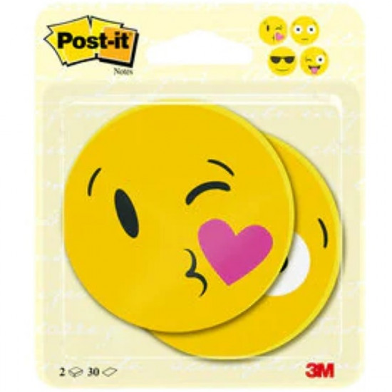 Post-it EMOJI mintájú 2x30lap 70x70mm öntapadó jegyzettömb (7100236592) Post-it EMOJI mintájú 2x30lap 70x70mm öntapadó jegyzettömb (7100236592)