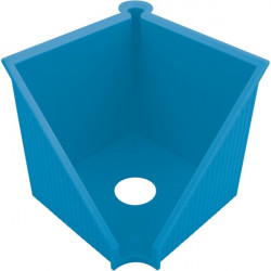 Herlitz GREENline 10x10cm intenzív kék kockablokktartó (50033454)