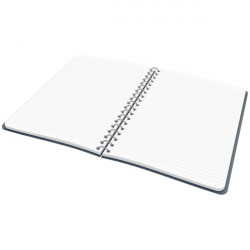 Leitz COSY Soft touch B5 bársony szürke vonalas spirálfüzet (45270089)