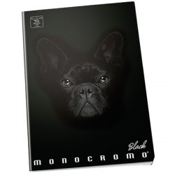 Pigna Moncromo Black Dog A5 vonalas notesz (P1111-0526)