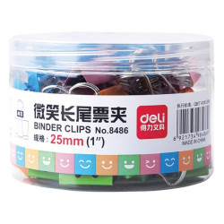 Deli Smile-1 19mm 40db-os iratcsipesz (DEL08487)