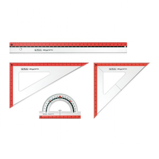 Herlitz my.pen 4db-os vonalzókészlet (11368222) Herlitz my.pen 4db-os vonalzókészlet (11368222)