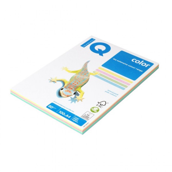 IQ Color A4 80g pasztel színű 4x25db másolópapír (IQC480/P-RB-100) IQ Color A4 80g pasztel színű 4x25db másolópapír (IQC480/P-RB-100)