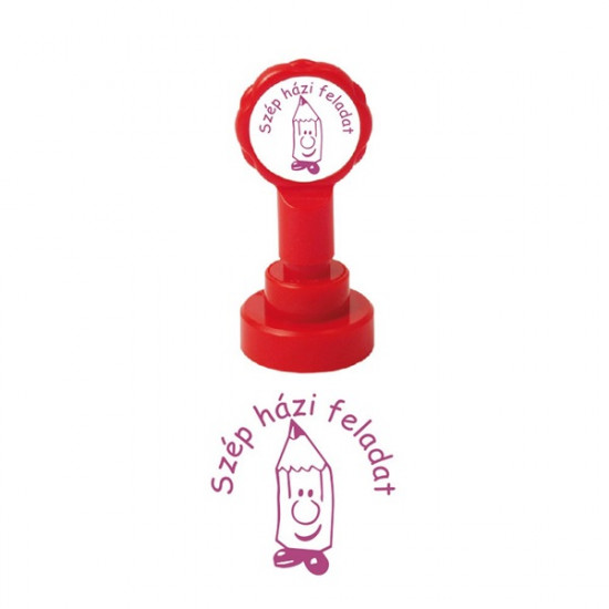 Xstamper N43 ''Szép házi feladat!'' iskolai bélyegző (14031872)