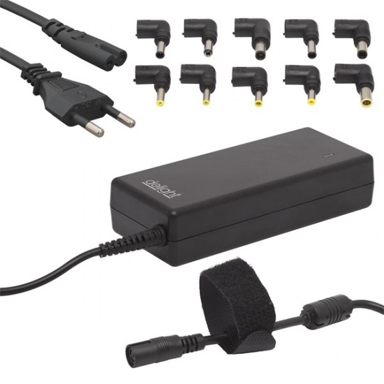 Delight Univerzális notebook töltő adapter tápkábellel (55360) Delight Univerzális notebook töltő adapter tápkábellel (55360)