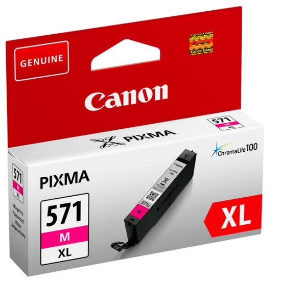 Canon CLI-571M XL tintapatron magenta (0333C001) Canon CLI-571M XL tintapatron magenta (0333C001)