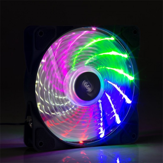 Akyga ház hűtő 12cm Rainbow LED (AW-12D-LED) Akyga ház hűtő 12cm Rainbow LED (AW-12D-LED)