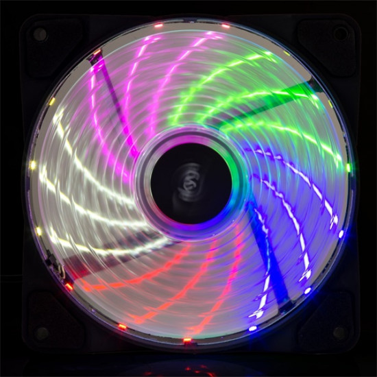 Akyga ház hűtő 12cm Rainbow LED (AW-12D-LED) Akyga ház hűtő 12cm Rainbow LED (AW-12D-LED)