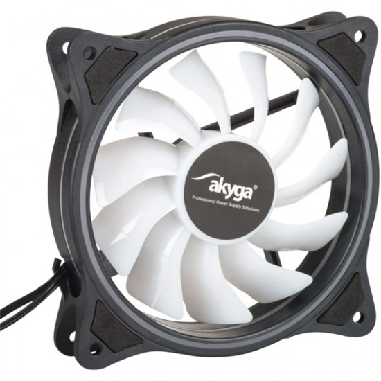 Akyga ház hűtő 12cm RGB LED (AW-12D-RGB)