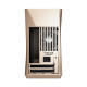 Fractal Design Era ITX táp nélküli ház Gold - aranyszínű (FD-CA-ERA-ITX-CHP) Fractal Design Era ITX táp nélküli ház Gold - aranyszínű (FD-CA-ERA-ITX-CHP)