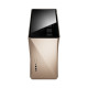 Fractal Design Era ITX táp nélküli ház Gold - aranyszínű (FD-CA-ERA-ITX-CHP) Fractal Design Era ITX táp nélküli ház Gold - aranyszínű (FD-CA-ERA-ITX-CHP)