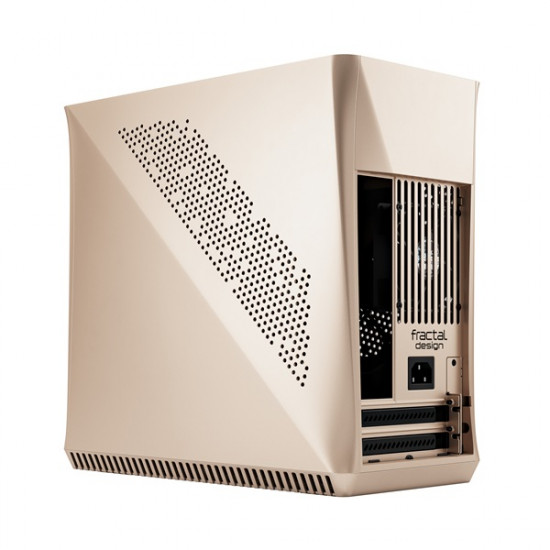 Fractal Design Era ITX táp nélküli ház Gold - aranyszínű (FD-CA-ERA-ITX-CHP) Fractal Design Era ITX táp nélküli ház Gold - aranyszínű (FD-CA-ERA-ITX-CHP)