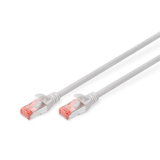 DIGITUS CAT6 S-FTP LSZH 0,5m szürke patch kábel DIGITUS CAT6 S-FTP LSZH 0,5m szürke patch kábel