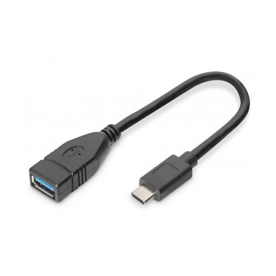 Assmann USB Type-C - USB Type-A adapter, 15cm (AK-300315-001-S) Assmann USB Type-C - USB Type-A adapter, 15cm (AK-300315-001-S)