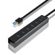 Axagon 7 portos USB 3.0 hub gyorstöltéssel (HUE-SA7BP) Axagon 7 portos USB 3.0 hub gyorstöltéssel (HUE-SA7BP)