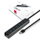 Axagon 7 portos USB 3.0 hub gyorstöltéssel (HUE-SA7BP) Axagon 7 portos USB 3.0 hub gyorstöltéssel (HUE-SA7BP)