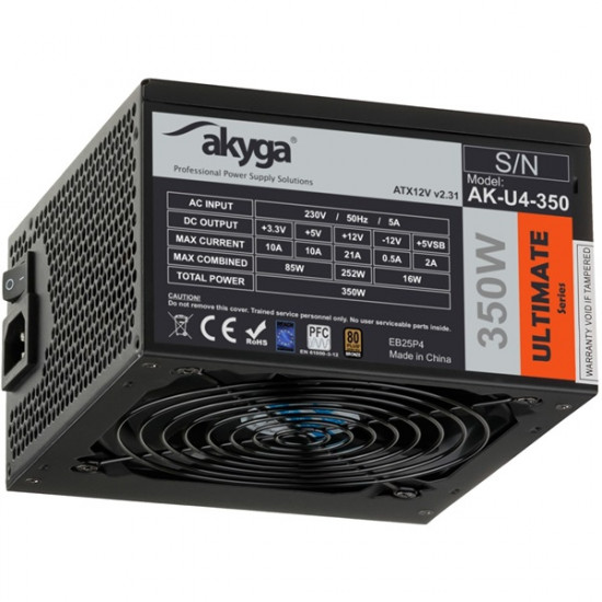 Akyga ULTIMATE 350W tápegység (AK-U4-350) Akyga ULTIMATE 350W tápegység (AK-U4-350)