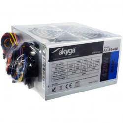 Akyga 420W Basic tápegység 12cm ventilátor (AK-B1-420)
