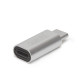 Delight USB-C - iPhone Lightning adapter, ezüst (55448B) Delight USB-C - iPhone Lightning adapter, ezüst (55448B)