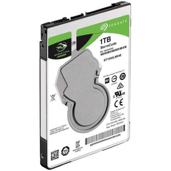 Seagate BarraCuda 1TB 2,5 notebook merevlemez (ST1000LM048) Seagate BarraCuda 1TB 2,5 notebook merevlemez (ST1000LM048)