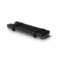 Axagon CLR-M2L6 passzív M.2 SSD hűtőborda fekete