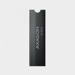 Axagon CLR-M2L10 passzív M.2 SSD hűtőborda fekete