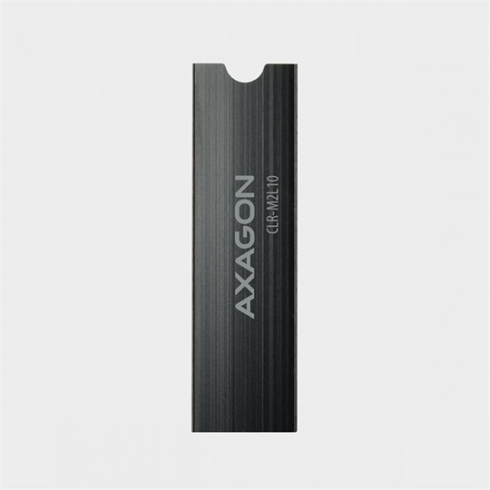 Axagon CLR-M2L10 passzív M.2 SSD hűtőborda fekete Axagon CLR-M2L10 passzív M.2 SSD hűtőborda fekete