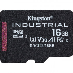 Kingston 16GB SD micro Industrial (SDHC Class 10 A1) (SDCIT2/16GBSP) memória kártya Kingston 16GB SD micro Industrial (SDHC Class 10 A1) (SDCIT2/16GBSP) memória kártya