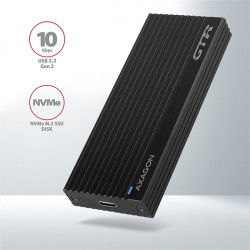 Axagon EEM2-GTR M.2 külső SSD ház fekete