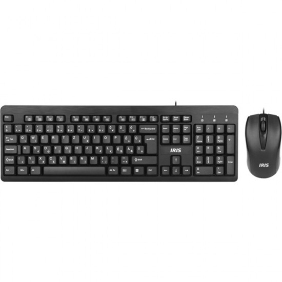 IRIS C-13 USB fekete billentyűzet + egér IRIS C-13 USB fekete billentyűzet + egér