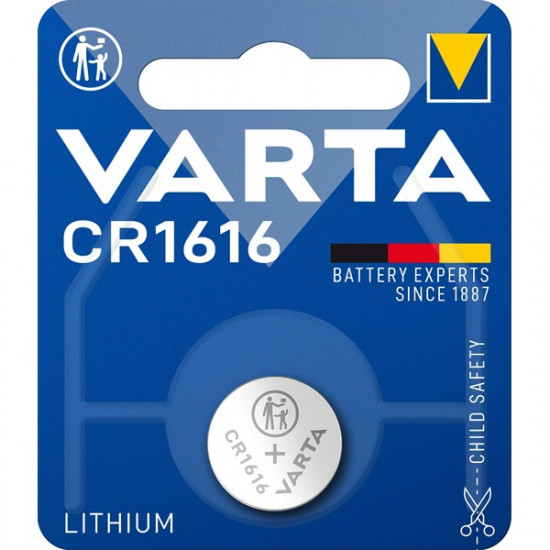 Varta CR1616 lítium gombelem (6616112401)
