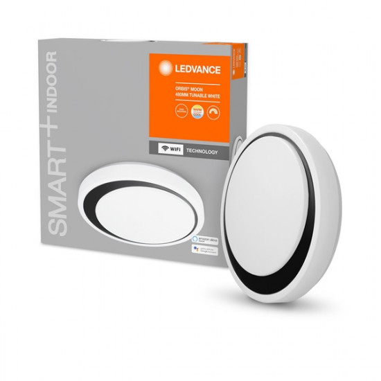 Ledvance Smart+ WiFi menny. okos lámpa Ceiling Moon áll. színhőm. 480mm okos, vezérelhető intelligens lámpatest Ledvance Smart+ WiFi menny. okos lámpa Ceiling Moon áll. színhőm. 480mm okos, vezérelhető intelligens lámpatest