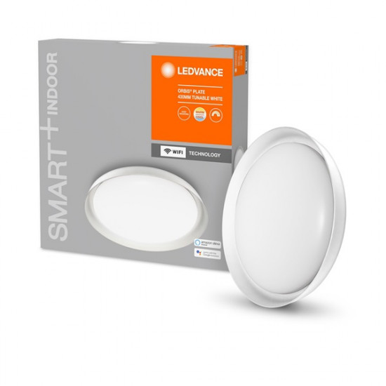 Ledvance Smart+ WiFi menny. okos lámpa Ceiling Plate, áll. színhőm. 430mm okos, vezérelhető intelligens lámpatest Ledvance Smart+ WiFi menny. okos lámpa Ceiling Plate, áll. színhőm. 430mm okos, vezérelhető intelligens lámpatest