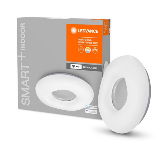 Ledvance Smart+ WiFi menny. okos lámpa Ceiling Cromo, áll. színhőm., 500mm okos, vezérelhető intelligens lámpatest Ledvance Smart+ WiFi menny. okos lámpa Ceiling Cromo, áll. színhőm., 500mm okos, vezérelhető intelligens lámpatest