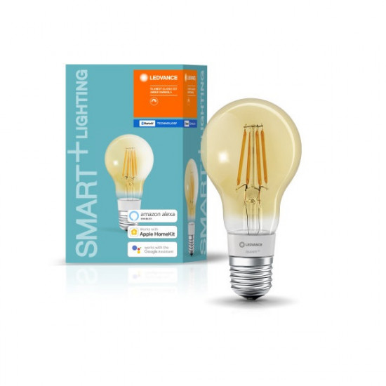 Ledvance Smart+ BT FIL fényforrás, áll. fényerővel, 6W 2400K E27 okos,  vezérelhető intelligens fényforrás (4058075208582)