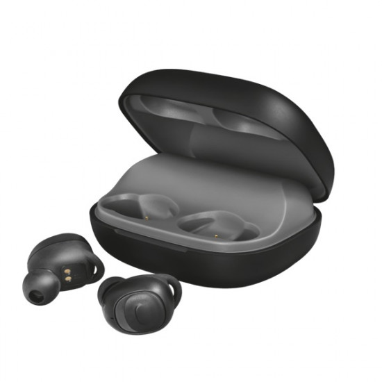 Trust Duet XP Bluetooth Wire-free mikrofonos fülhallgató fekete (23256) Trust Duet XP Bluetooth Wire-free mikrofonos fülhallgató fekete (23256)