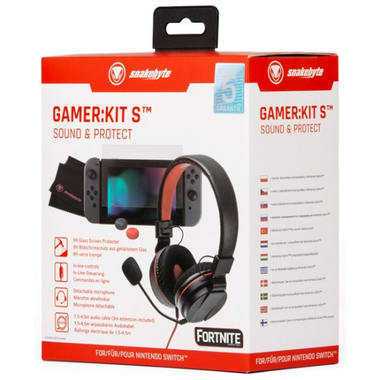 Snake Byte GAMER KIT PRO Nintendo Switch kiegészítő szett (SB915444) Snake Byte GAMER KIT PRO Nintendo Switch kiegészítő szett (SB915444)
