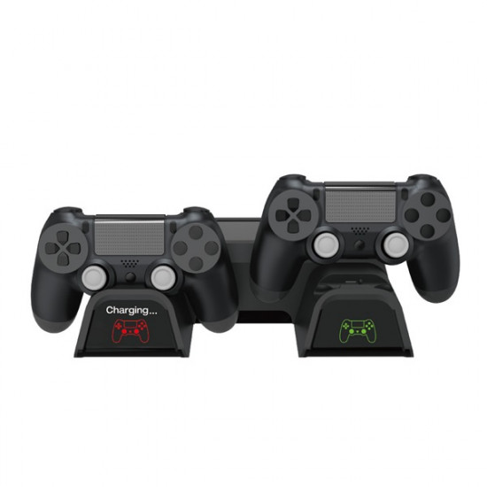 FroggieX Cooling Charging Stand & Storage PS4 fekete konzol hűtő + töltőállomás + lemez tartó (FX-P4-C3-B) FroggieX Cooling Charging Stand & Storage PS4 fekete konzol hűtő + töltőállomás + lemez tartó (FX-P4-C3-B)