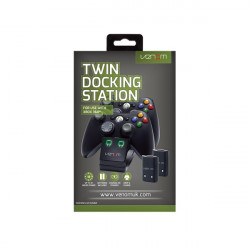 Venom Xbox 360 dupla töltőállomás akkumulátorokkal fekete (VS2891)