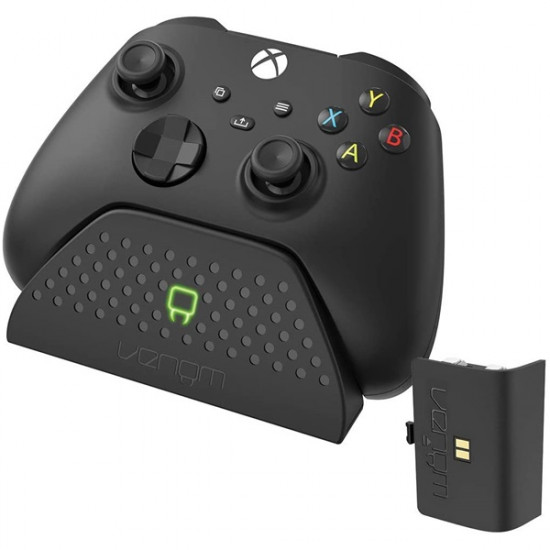 Venom Xbox Series X/S töltőállomás akkumulátorral fekete (VS2880) Venom Xbox Series X/S töltőállomás akkumulátorral fekete (VS2880)