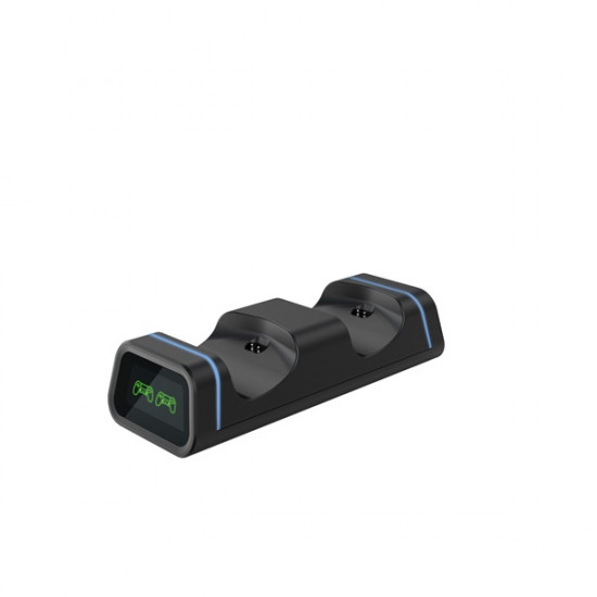 FroggieX Dual Charging Dock PS4 dupla töltőállomás fekete (FX-P4-C2-B) FroggieX Dual Charging Dock PS4 dupla töltőállomás fekete (FX-P4-C2-B)