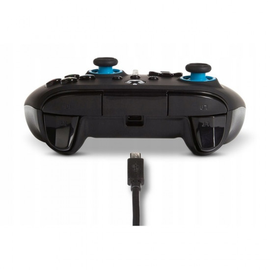 PowerA EnWired Xbox Series X|S / Xbox One vezetékes fekete-kék kontroller (1518817-01) PowerA EnWired Xbox Series X|S / Xbox One vezetékes fekete-kék kontroller (1518817-01)