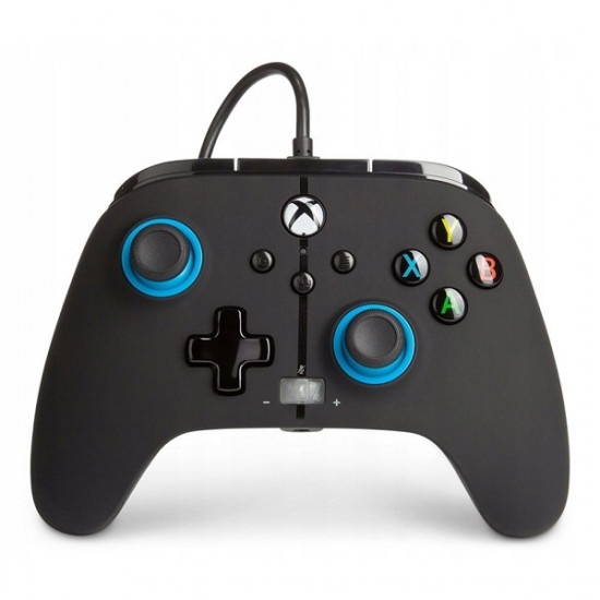 PowerA EnWired Xbox Series X|S / Xbox One vezetékes fekete-kék kontroller (1518817-01) PowerA EnWired Xbox Series X|S / Xbox One vezetékes fekete-kék kontroller (1518817-01)
