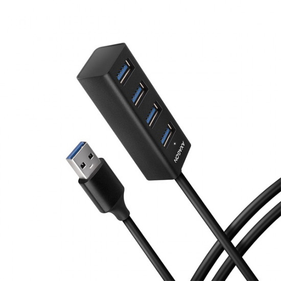 Axagon 4 portos USB 3.2 mini HUB (HUE-M1AL) Axagon 4 portos USB 3.2 mini HUB (HUE-M1AL)