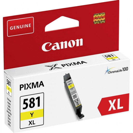 Canon CLI-581XL tintapatron sárga (2051C001) Canon CLI-581XL tintapatron sárga (2051C001)