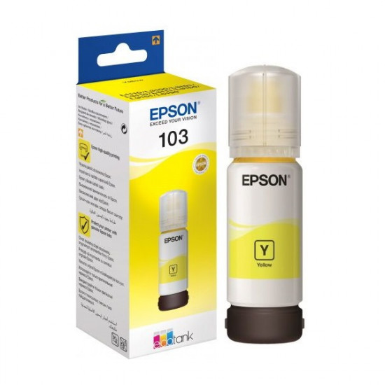 Epson 103 EcoTank tinta sárga (C13T00S44A)